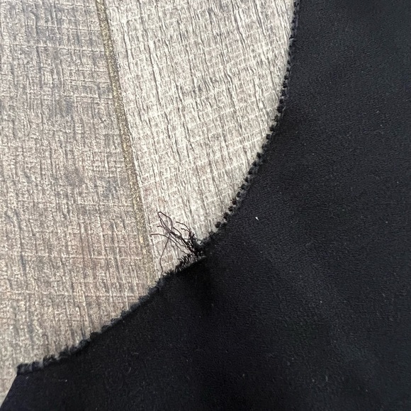 RACHEL roy black blouse, size M. - Picture 6 of 7